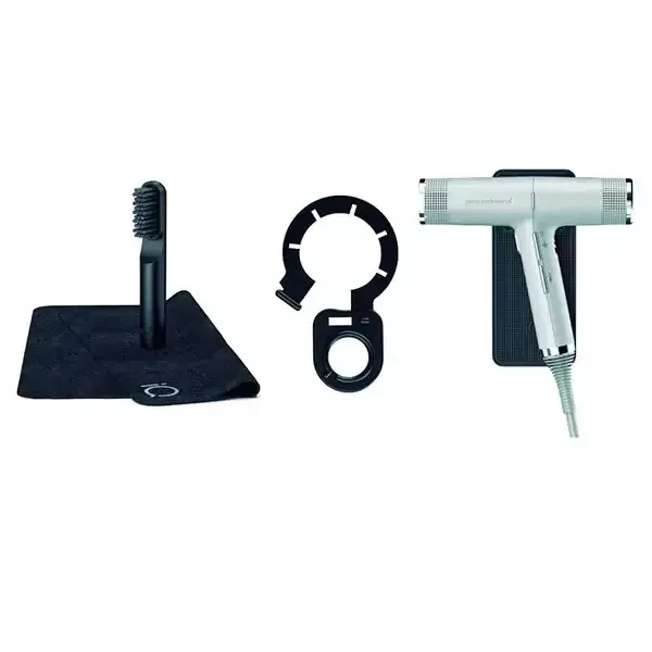 Набор для ухода за феном Ga.Ma IQ Care Kit PT9925, салфетка, щетка, коврик, кольцо