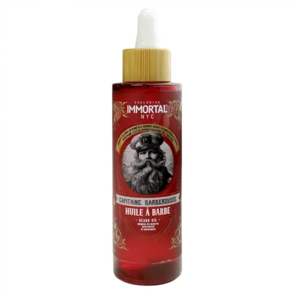 Подарочный набор по уходу за бородой Immortal Capitane Barberousse Beard Oil IM-09