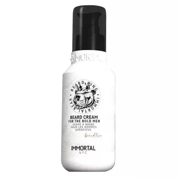 Крем для бороды и усов Immortal Bear Styling Care Cream 100 мл IM-12— уход и мягкость для бороды