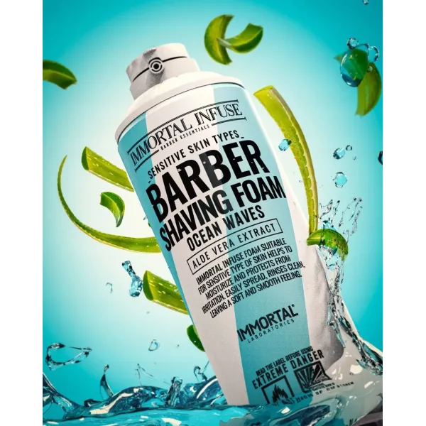 Пена для бритья Immortal Infuse Barber Sea Breeze INF-76