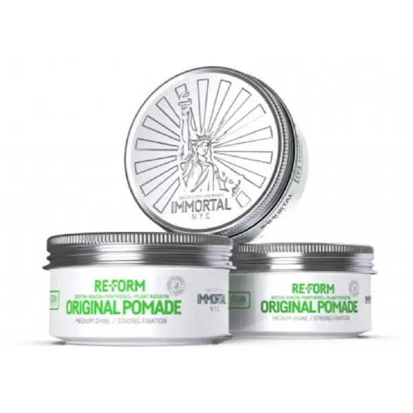 Помада для волосся реконструююча із зберіганням кольору Immortal NYC RE-FORM I'‎M Vegan 150 мл NYC-72