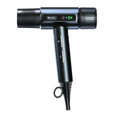 Фен для волос Wahl Vanquish T-Dryer Black 4321-0470 -1600 Вт,DC мотор SmoothTone, диффузор, ионизация, холодный обдув, LED-дисплей, 340 г