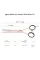 Ножницы парикмахерские филировочные 5.5 дюймов Jaguar White Line Pastell Plus Rose Offset J-3054-8, 40 зубчиков