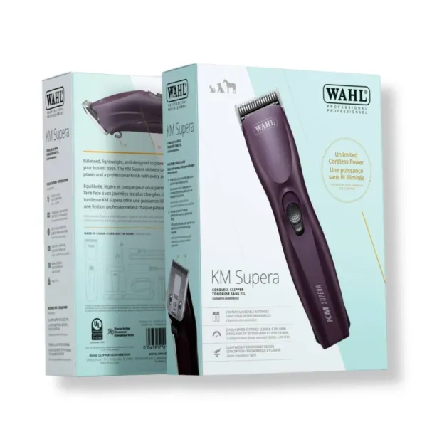 Машинка для стрижки животных аккумуляторная Wahl KM Supera Pet 1263-0471