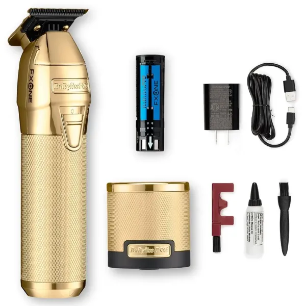 Триммер аккумуляторный BaByliss PRO FxOne All-Metal Gold Skeleton FX799GE