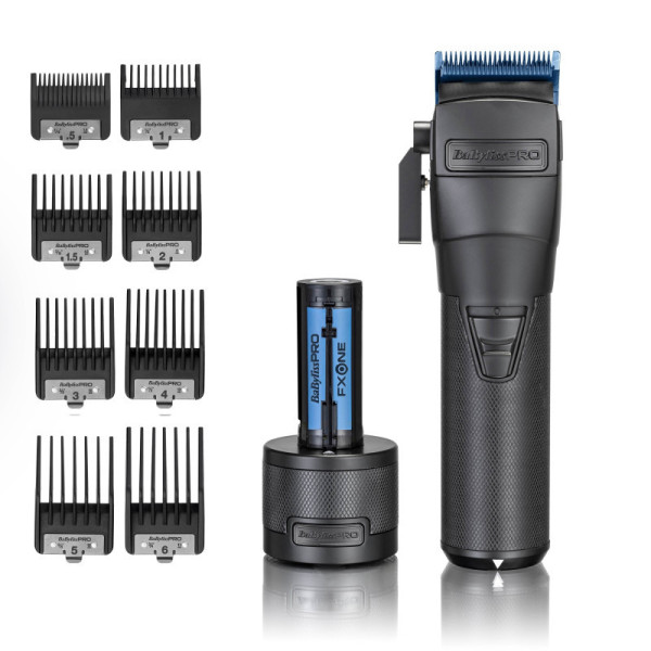 Машинка для стрижки акумуляторна BaByliss PRO FxOne All-Metal Black Clipper FX899MBE