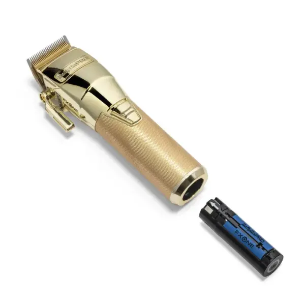 Машинка для стрижки акумуляторна BaByliss PRO FxOne All-Metal Gold Clipper FX899GE