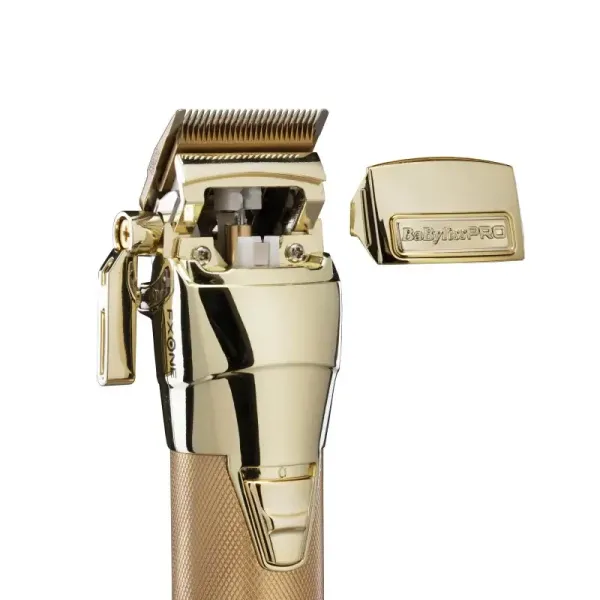 Машинка для стрижки акумуляторна BaByliss PRO FxOne All-Metal Gold Clipper FX899GE