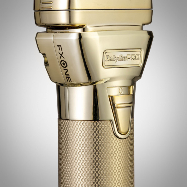 Шейвер BaByliss PRO FX79FSGE FxOne All-Metal Double Foil Gold Shaver, титановые сетки, 10000 об/мин