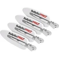 Затискачі для волосся металеві 4 шт. BaByliss Pro Dual Shield Dents M4460E