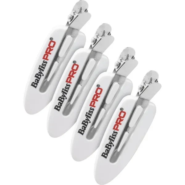 Зажимы для волос металлические 4 шт. BaByliss Pro Dual Shield Dents M4460E