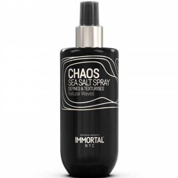 Спрей для волосся з морською сіллю Immortal Chaos Sea Salt Spray 250 ml NYC-81