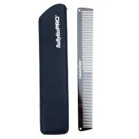 Гребінець металевий в чохлі BaByliss PRO Gunsteel M3843E для стрижки волосся 19 см