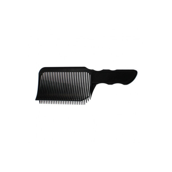 Перукарський гребінець для стрижки волосся Fade Comb SPL 9113 чорний для фейду та тушовки