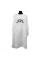 Пеньюар накидка парикмахерский с силиконовым воротником JRL Professional Cutting Cape White JRL-AN31024