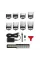 Машинка для стрижки акумуляторно-мережева Wahl Magic Clip Cordless 5 star Black 3026434, роторний мотор зі швидкістю 6500 об/хв