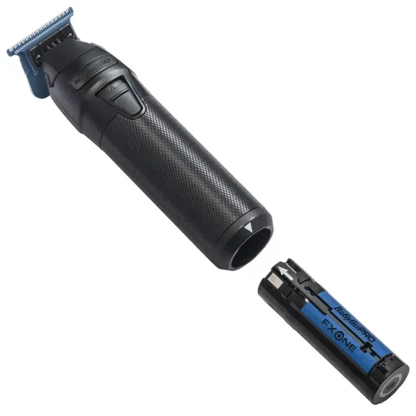 Триммер аккумуляторный BaByliss PRO FxOne All-Metal Black Skeleton FX799MBE для окантовки, лезвия DLC, 7200 об/мин