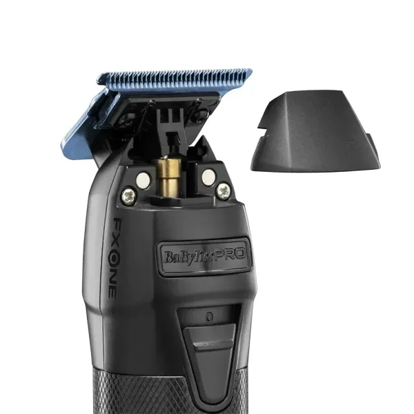 Триммер аккумуляторный BaByliss PRO FxOne All-Metal Black Skeleton FX799MBE для окантовки, лезвия DLC, 7200 об/мин