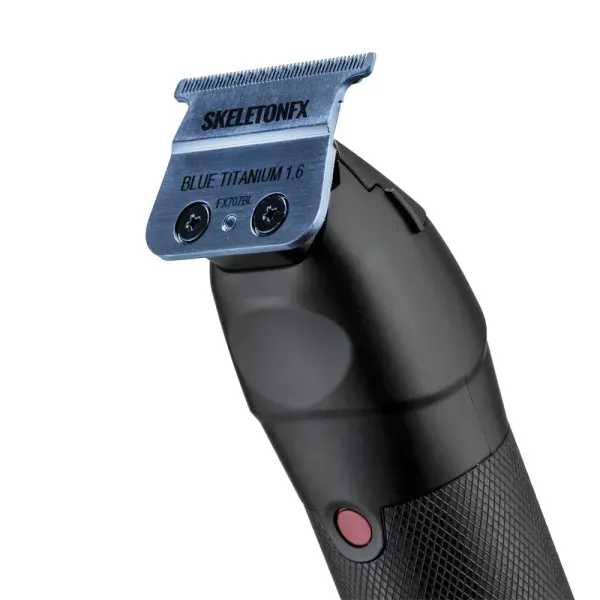 Триммер аккумуляторный BaByliss PRO FxOne All-Metal Black Skeleton FX799MBE для окантовки, лезвия DLC, 7200 об/мин