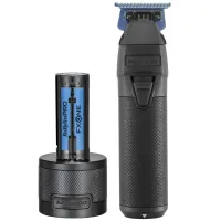 Триммер аккумуляторный BaByliss PRO FxOne All-Metal Black Skeleton FX799MBE для окантовки, лезвия DLC, 7200 об/мин
