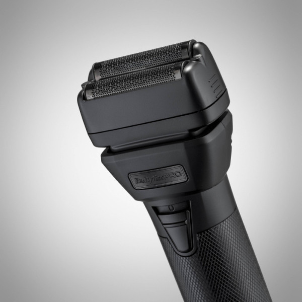 Шейвер BaByliss PRO FX79FSMBE FxOne All-Metal Double Foil Black, титановые сетки, 240 мин работы