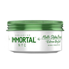 Паста для укладки волос Immortal NYC Matte Clay Paste 150 ml NYC-08, сильная фиксация, матовый финиш